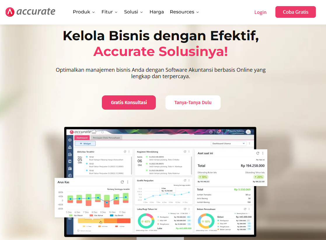 Cara Cetak & Desain Slip Gaji Otomatis di Accurate Online Terhubung Payroll BCA